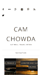 Mobile Screenshot of camchowda.com